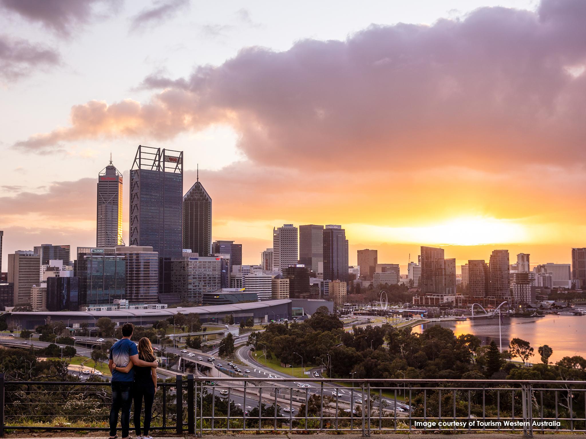 Citadines St Georges Terrace Aparthotel Perth Eksteriør bilde